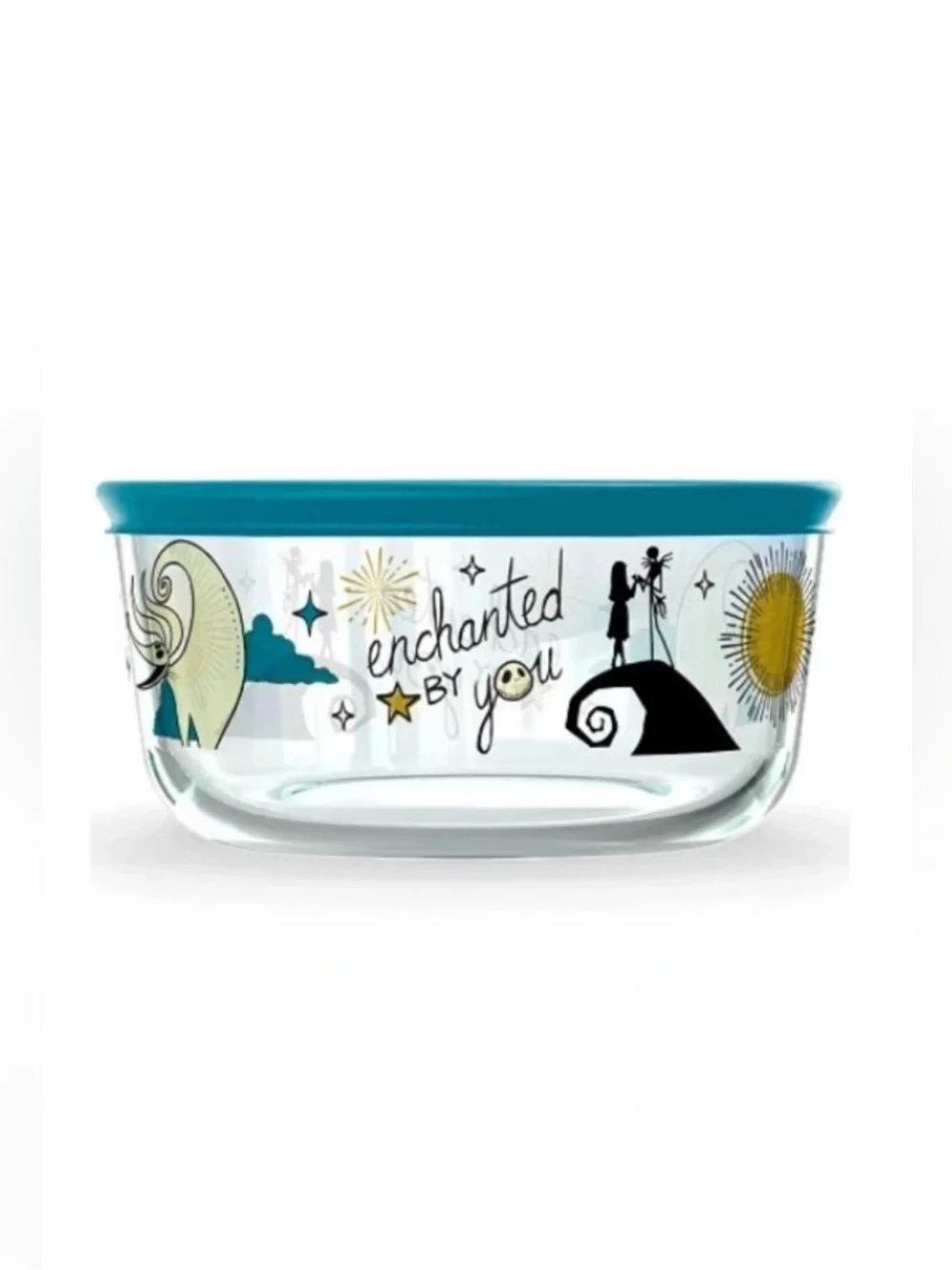 Nightmare Before Christmas Pyrex Bowl With Lid